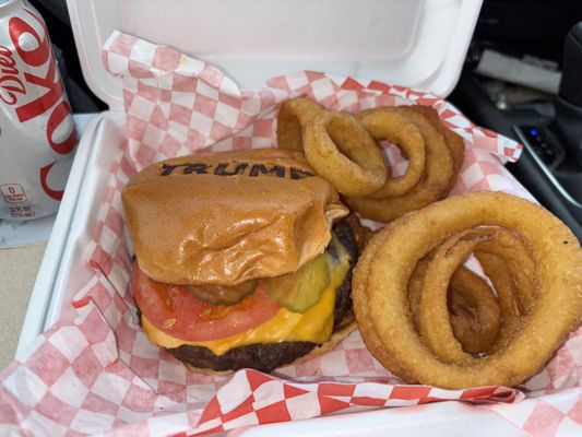 trump burger by null