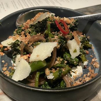 Brasero - happy hour broccolini ($12) - Latin American Near Me - Chicago, Illinois Brasero - happy hour broccolini ($12) - Latin American Near Me - Chicago, Illinois
