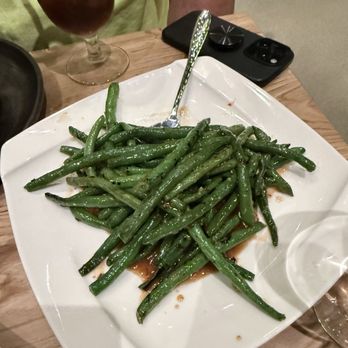 Ruk Thai Restaurant - Garlic green beans - Thai Near Me - Kirkland, Washington