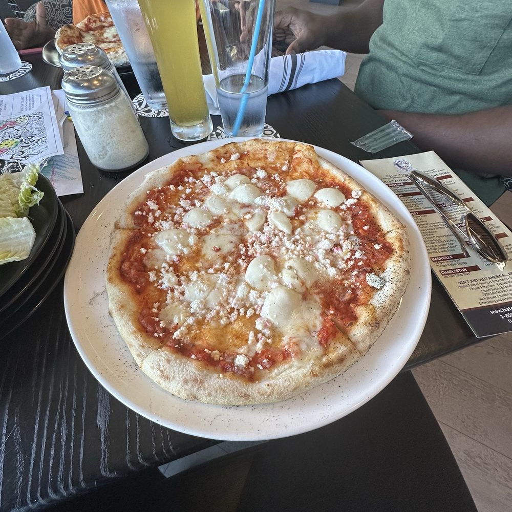 Graffito Pizza - Margherita add goat cheese - Pizza Near Me - Savannah, Georgia Graffito Pizza - Margherita add goat cheese - Pizza Near Me - Savannah, Georgia