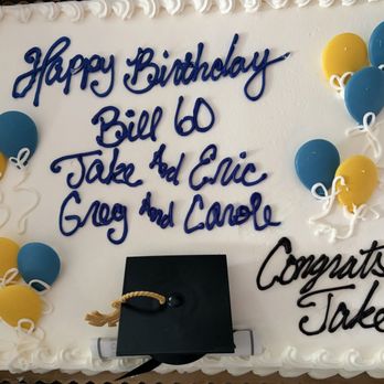 Wegmans - Cake from bakery with child-like writing and random decorations (NOT as requested) - Grocery Near Me - Penfield, New York Wegmans - Cake from bakery with child-like writing and random decorations (NOT as requested) - Grocery Near Me - Penfield, New York