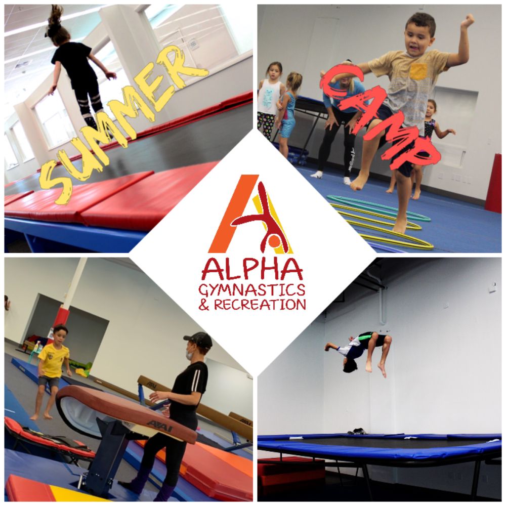 Alpha Gymnastics & Recreation Logo