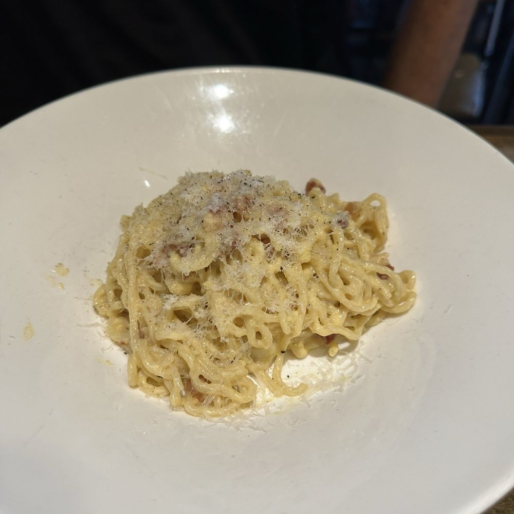 Testa Barra Kitchen & Cocktails - Carbonara Spaghetti - Cocktail Bars Near Me - Macomb, Michigan Testa Barra Kitchen & Cocktails - Carbonara Spaghetti - Cocktail Bars Near Me - Macomb, Michigan