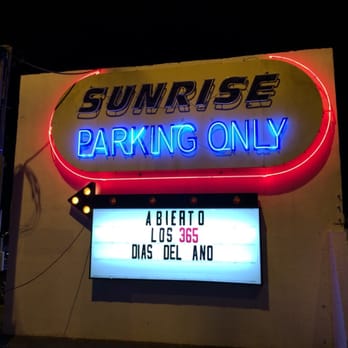 Sun Rise Cafe - Parking lot... - Mexican Near Me - Weslaco, Texas