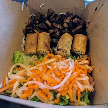 Wingz and Mi - Vermicelli with grilled pork & egg rolls - Sandwiches Near Me - Murrieta, California Wingz and Mi - Vermicelli with grilled pork & egg rolls - Sandwiches Near Me - Murrieta, California