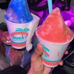 Small strawberry snow cone Small blue coconut, watermelon, & pink cotton candy snowcone Small strawberry snow cone Small blue coconut, watermelon, & pink cotton candy snowcone