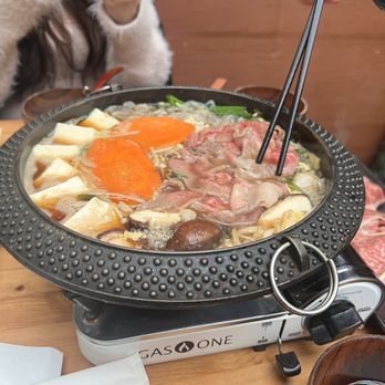 Kimura - A5 Wagyu Sukiyaki was sooo good! Pricy.... But so good - Japanese Near Me - New York, New York