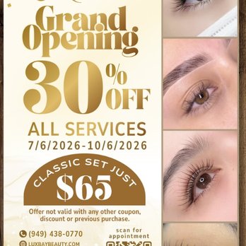 Lux Bay Beauty - Eyelash Service Near Me - Costa Mesa, California Lux Bay Beauty - Eyelash Service Near Me - Costa Mesa, California