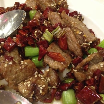 Red Lantern - Chili beef with green onions - Chinese Near Me - Leicester, LCE