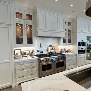 Lux Kitchen and Bath Gallery - Wolf and Custom Cabinet Display. - Kitchen & Bath Near Me Lux Kitchen and Bath Gallery - Wolf and Custom Cabinet Display. - Kitchen & Bath Near Me