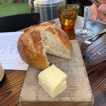 Charcoal Venice - Bread with Beurre de Baratte - New American Near Me - Venice, California Charcoal Venice - Bread with Beurre de Baratte - New American Near Me - Venice, California
