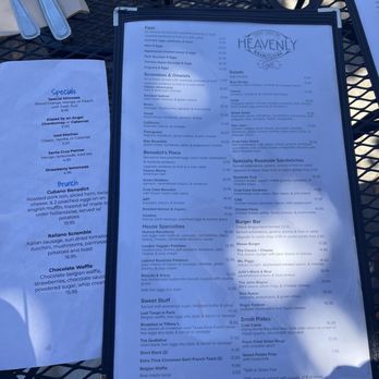 Heavenly Roadside Cafe - Menu - Breakfast & Brunch Near Me - Scotts Valley, California Heavenly Roadside Cafe - Menu - Breakfast & Brunch Near Me - Scotts Valley, California
