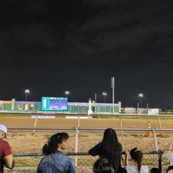 At the finish line