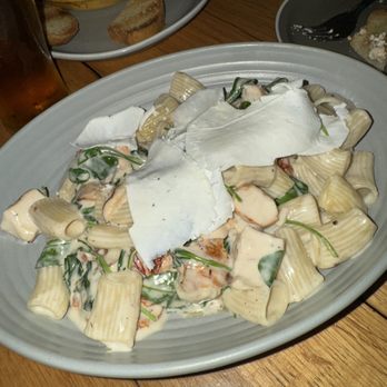 Whiskey Cake - Rigatoni Pasta - New American Near Me - Tampa, Florida Whiskey Cake - Rigatoni Pasta - New American Near Me - Tampa, Florida