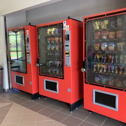 Vending inside first building