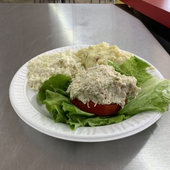 Lillard's Family Restaurant - Cold Plate. Chicken Salad, Slaw & Potato Salad - Burgers Near Me - Providence, North Carolina Lillard's Family Restaurant - Cold Plate. Chicken Salad, Slaw & Potato Salad - Burgers Near Me - Providence, North Carolina
