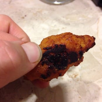 Extreme Pizza - A "sweet BBQ" boneless chicken wing--the breading wasn't crunchy but it's clearly been pan-reheated, so that's nice. - Pizza Near Me - Boise, Idaho