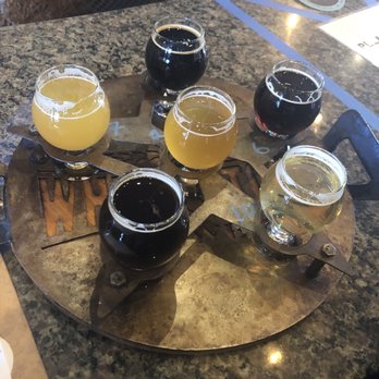 Whitestone Brewery - Beer flight - Breweries Near Me - Cedar Park, Texas Whitestone Brewery - Beer flight - Breweries Near Me - Cedar Park, Texas