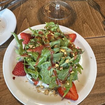 The Park Street Tavern - Beet Salad with summer strawberries - Greek Near Me - Alameda, California The Park Street Tavern - Beet Salad with summer strawberries - Greek Near Me - Alameda, California