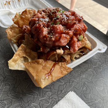 Grind Wit Tryz - Poke Nachos - Filipino Near Me - Portland, Oregon