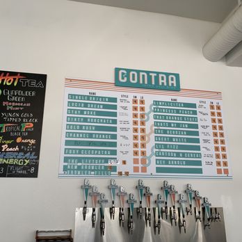 Contra Coffee & Tea - Options. - Coffee & Tea Near Me - Orange, California