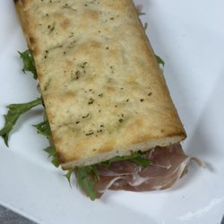 Vince's Restaurant & Pizzeria - The gluten free "the Italiano" fresh G.F focaccia bread made every day.