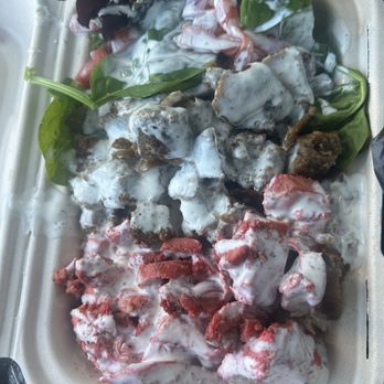 Golden Gate Gyro - Chicken, lamb rice platter - Food Trucks Near Me
