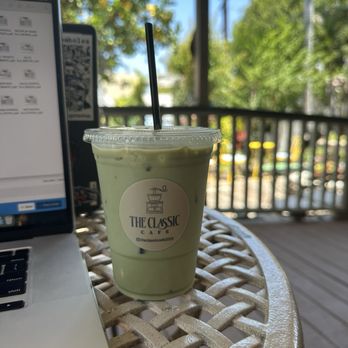 The Classic Cafe - Banana Chacha Latte - Coffee & Tea Near Me - Fullerton, California