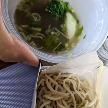 Ark Chinese Restaurant - Beef Noodle soup take away, they give you 2 containers so the noodles won't soak up the soup. - Chinese Near Me - Alameda, California Ark Chinese Restaurant - Beef Noodle soup take away, they give you 2 containers so the noodles won't soak up the soup. - Chinese Near Me - Alameda, California