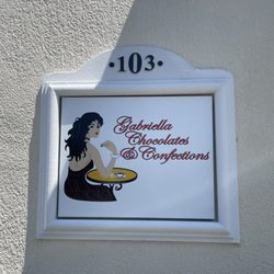 Gabriella Chocolates & Confections - Front sign