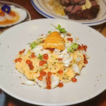 Manhatto - Uni Mentai Pasta - Japanese Near Me - New York, New York Manhatto - Uni Mentai Pasta - Japanese Near Me - New York, New York