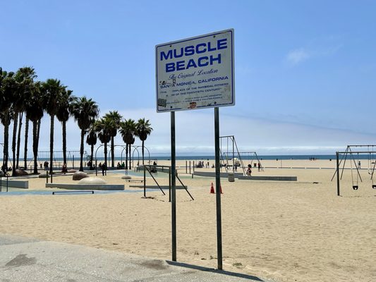 Original Muscle Beach Santa Monica by null