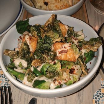 Byblos Miami - Roasted Brussels Sprouts - Mediterranean Near Me - Miami Beach, Florida Byblos Miami - Roasted Brussels Sprouts - Mediterranean Near Me - Miami Beach, Florida