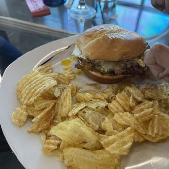 Redbar Espresso & Market - Build a smashburger with chips. 10/10. Continued on the next pic. - Coffee & Tea Near Me - Mobile, Alabama Redbar Espresso & Market - Build a smashburger with chips. 10/10. Continued on the next pic. - Coffee & Tea Near Me - Mobile, Alabama