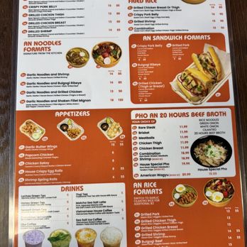 An Noodles and Pho - Menu - Comfort Food Near Me - Santa Ana, California An Noodles and Pho - Menu - Comfort Food Near Me - Santa Ana, California