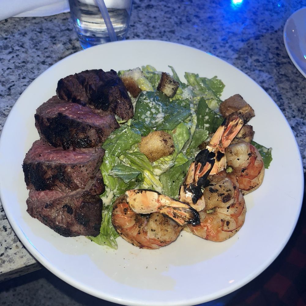 Rooftop at the Providence G - Caesar Salad add steak and shrimp - New American Near Me - Providence, Rhode Island Rooftop at the Providence G - Caesar Salad add steak and shrimp - New American Near Me - Providence, Rhode Island