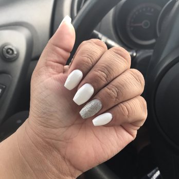 Luxe Nail Bar - SNS with gel and added nail tips - Nail Salons Near Me - Bradenton, Florida