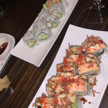 Genki Restaurant & Sushi Bar - Christmas roll Shrimp tempura roll - Japanese Near Me - Cary, North Carolina Genki Restaurant & Sushi Bar - Christmas roll Shrimp tempura roll - Japanese Near Me - Cary, North Carolina