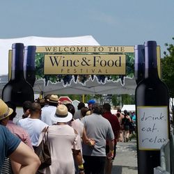 Wine & Food Festival At National Harbor - Entrance