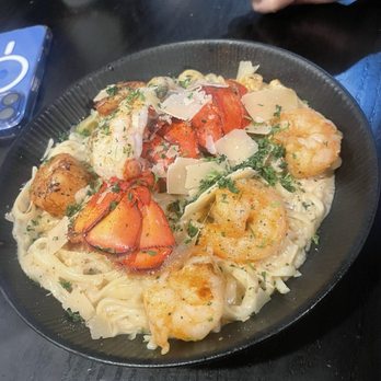 Page's Okra Grill - Seafood Pasta - Southern Near Me - Mount Pleasant, South Carolina Page's Okra Grill - Seafood Pasta - Southern Near Me - Mount Pleasant, South Carolina