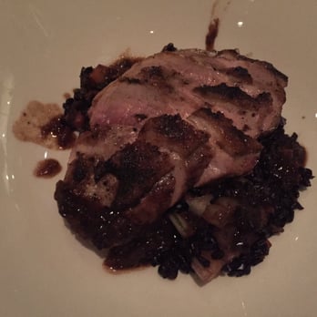 Canoe - Grilled Duck Breast with Char Siu and Forbidden Rice - New American Near Me - Atlanta, Georgia