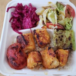 Richmond Kebab & Gyros - Chicken kebab plate