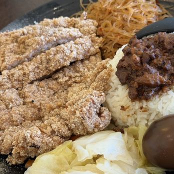 Bobee 5 - 3. Fried Pork Chop (Only/Bento/DryNoodle/SoupNoodle) - Coffee & Tea Near Me - Rowland Heights, California