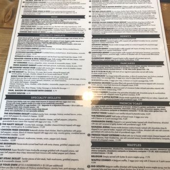 The Southern Cafe - Menu - Southern Near Me - Roselle, Illinois The Southern Cafe - Menu - Southern Near Me - Roselle, Illinois