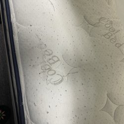 MedNet Medical Services - This is what the mattress look like if you zoom in it looks like there's bedbugs