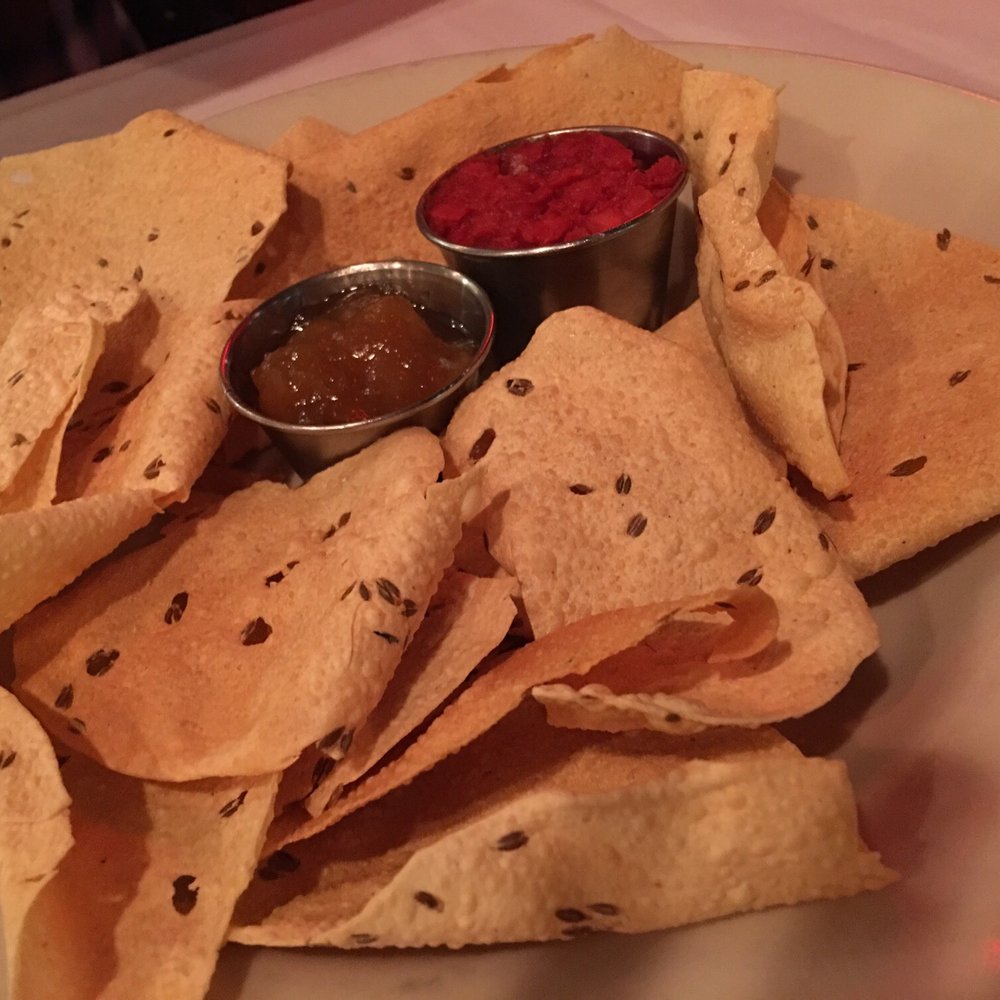 Guru Indian Restaurant - Papadum with Chutney (Complimentary Starter) - Indian Near Me - Clermont, Florida