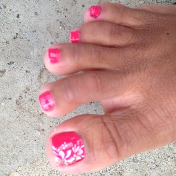 Perfection Nails - Such a pretty design by the woman that did my moms nails! - Nail Salons Near Me - Mililani, Hawaii Perfection Nails - Such a pretty design by the woman that did my moms nails! - Nail Salons Near Me - Mililani, Hawaii