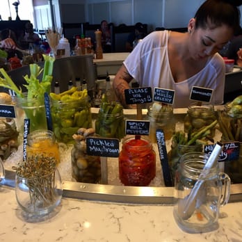 Hash Kitchen - Make your own Bloody Mary bar - Breakfast & Brunch Near Me - Scottsdale, Arizona