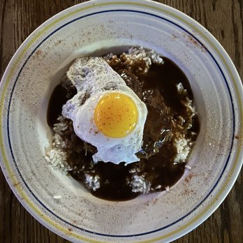 Silky's Pub - This is the Loco Moco dish that is made available at Silky's. The sear, and size of the burger is impressive. - Pubs Near Me - Pittsburgh, Pennsylvania Silky's Pub - This is the Loco Moco dish that is made available at Silky's. The sear, and size of the burger is impressive. - Pubs Near Me - Pittsburgh, Pennsylvania