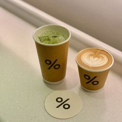 % Arabica - Matcha Latte & Kyoto Latte